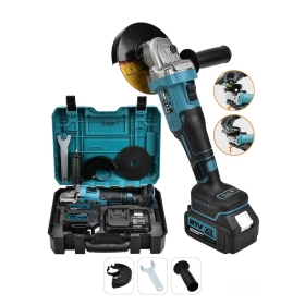 Бесщеточная УШМ ASSUR ASR319 125мм 21V 3.0A (два аккумулятора)