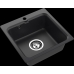 Мойка SANTREK AQUA Verto SAV43 1 чаша 430*430 мм (черный) (+сифон)