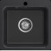 Мойка SANTREK AQUA Verto SAV43 1 чаша 430*430 мм (черный) (+сифон)