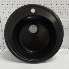 Мойка кухонная GRANICOM G-001 D=505 мм, круглая (антрацит)