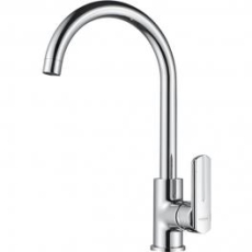 Смеситель Кухня LEDEME 4066 шар. d-35 на гайке