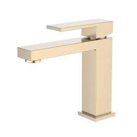 Смеситель Умывальник LEDEME 71025Y золотой сатин