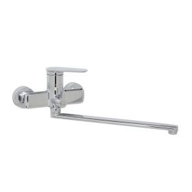 Смеситель ОПТИМА ванна (18638) 35 мм, дивертор к/б, излив 30 см