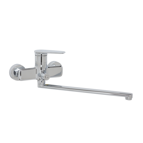 Смеситель ОПТИМА ванна (18638) 35 мм, дивертор к/б, излив 30 см