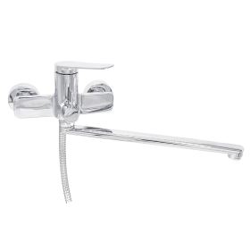 Смеситель ОПТИМА ванна (19063) 35 мм, дивертор картр., излив 30 см