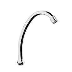 Излив смесителя кухня "Елочка" с аэратором, большая гайка