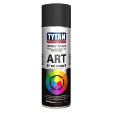 Краска аэрозольная TYTAN, черная матовая