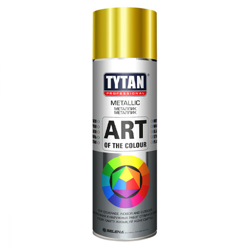 Краска аэрозольная TYTAN, золото Краска аэрозольная TYTAN, золото