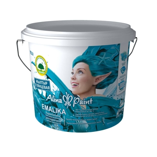 Эмаль акриловая, ALINA PAINT EMALIKA, 1кг Эмаль акриловая, ALINA PAINT EMALIKA, 1кг