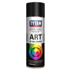Краска аэрозольная TYTAN, черная глянцевая