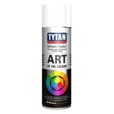 Краска аэрозольная TYTAN, белая глянцевая