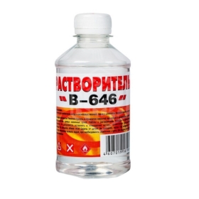 Растворитель 646 фасованный 0,5л Вершина
