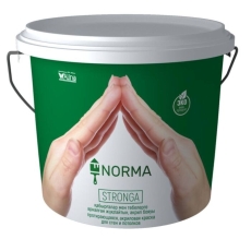 Краска водоэмульсионная, NORMA STRONGA 7кг