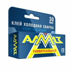 Холодная сварка "Алмаз" 2 компонентный универсальный 20гр