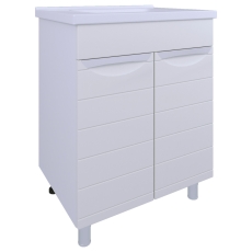 Тумба "Вероника COMO 50" 2 двери + умывальник