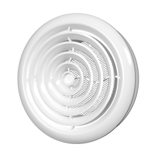 Диффузор ERA 12,5DK, приточно-вытяжной со стопорным кольцом и фланцем, d=125 мм