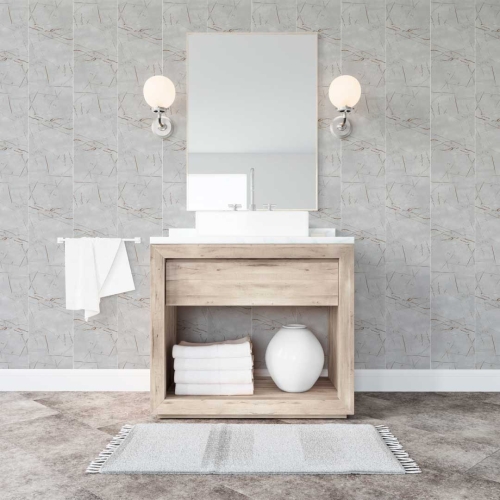 Панель ПВХ 2,6*0,25*5мм STELLA Light SLIM (Мрамор Грей) Панель ПВХ 2,6*0,25*5мм STELLA Light SLIM (Мрамор Грей)